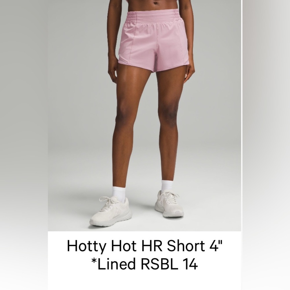 Like New Lululemon Hotty Hot HR Short 4". Size 14.